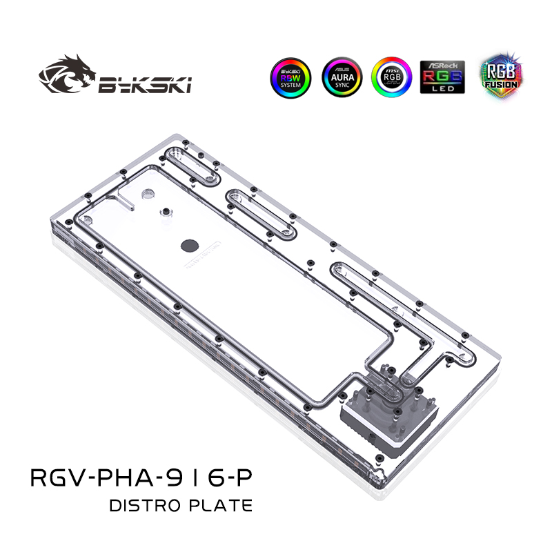Bykski RGV-PHA-916-P Pelat/Dud - Distro Plate Ddc Pump Combo ulasan dan harga