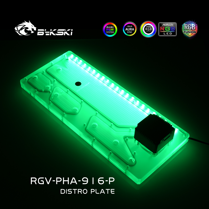 Bykski RGV-PHA-916-P Pelat/Dud - Distro Plate Ddc Pump Combo ulasan dan harga